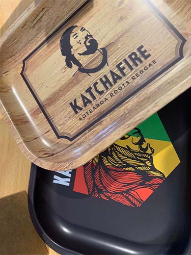 The Katchafire Rolling Trays are an awesome new accessory for the Katchafire merchandise range.  2 designs available.