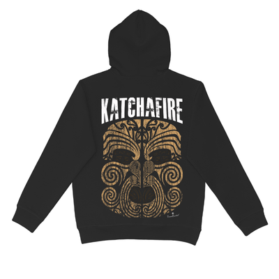 The Katchafire Mataaora Hoodie are an awesome addition to our Katchafire preorder merchandise. Designed by Wiremu Barriball – this hoodie is bound to stand out plus keep you warm! Available in zip/pullover and pocketless. Also available in tees and singlets