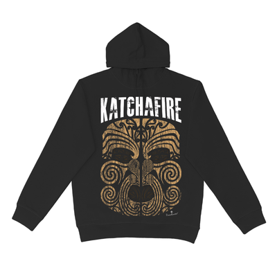The Katchafire Mataaora Hoodie are an awesome addition to our Katchafire preorder merchandise. Designed by Wiremu Barriball – this hoodie is bound to stand out plus keep you warm! Available in zip/pullover and pocketless. Also available in tees and singlets
