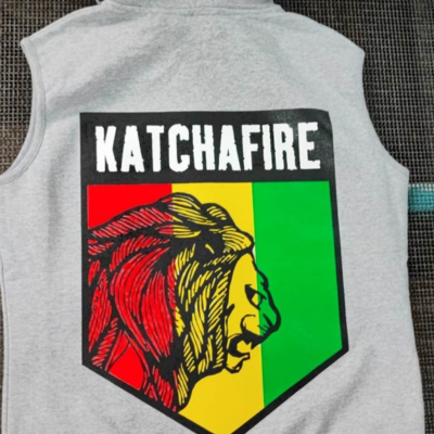Katchafire Womens Shield Sleeveless Zip Hoodie