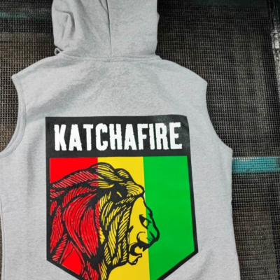 Katchafire Womens Shield Sleeveless Zip Hoodie