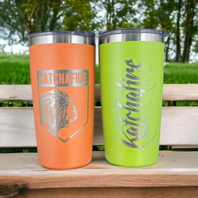 The Katchafire Vacuum Coffee Cup is a great accessory for trips out, festivals and day to day use.  Available in 2 designs.  11 colours