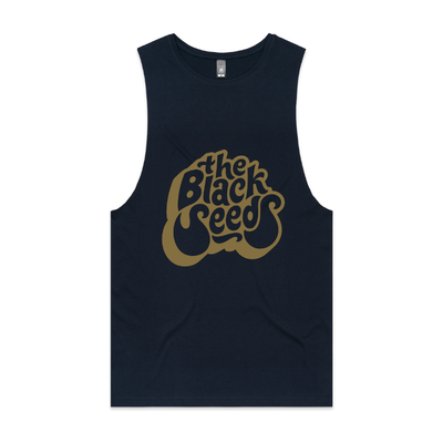 The Black Seeds Classic Bubble Barnard Tank is a new style to this collection.  With distinctive The Black Seeds logo on the chest and available in various sizes and colours All orders will be dispatched the week of the 24th August.